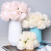 Literature Simulation Handmark 5 Peony Bouquet Bride Hand Flowers Wedding Flowers Wedding Wedding Wedding Wedding Plant