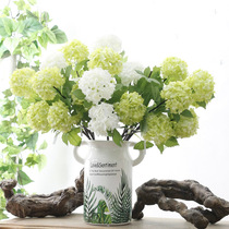 Simulation 2 embroidery ball flower Wedding fake flower simulation table flower Flower table flower Wedding embroidery ball soft - dressed flower silk flower