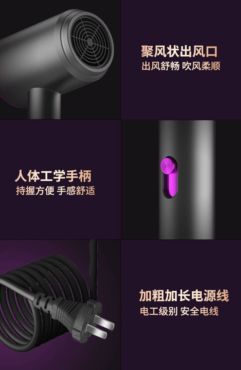 Новогодний подарок hair dryer household student dormitory hair dryer high power