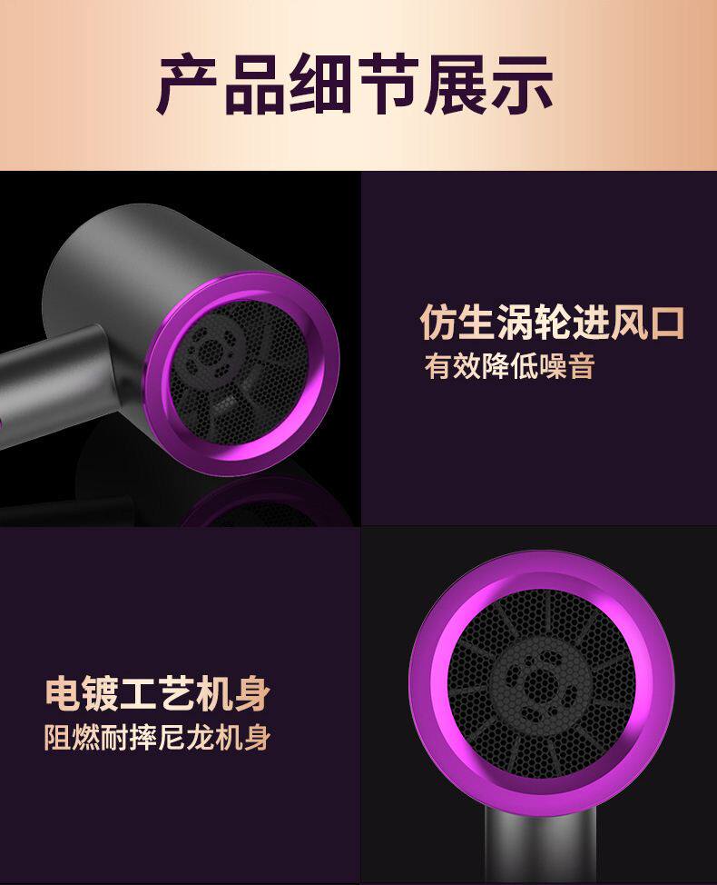 Новогодний подарок hair dryer household student dormitory hair dryer high power