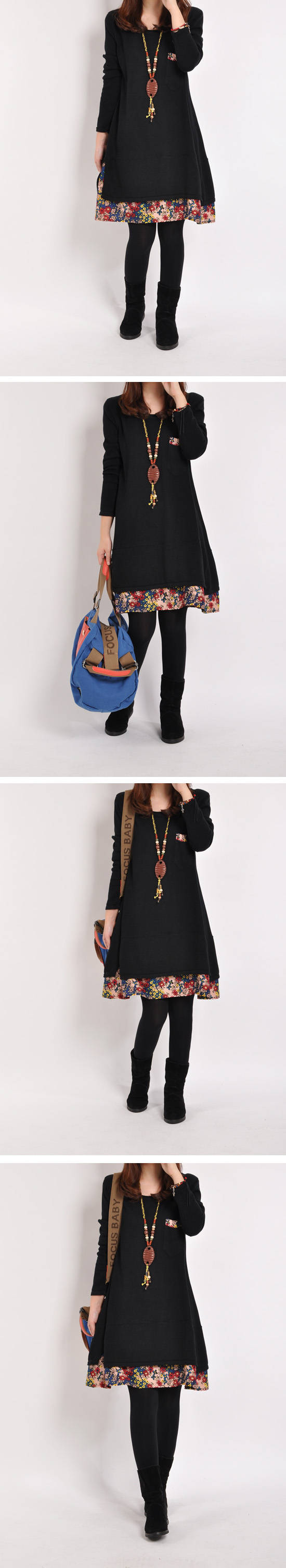 Occident and the United States Polyester printing Female dress (Army Green - XXXL)NHYF1262-Army Green - XXXL