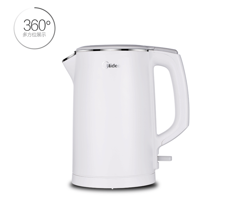 bình đun siêu tốc mini Midea / beauty WHJ1512e ấm đun nước điện 304 inox nhanh tự động tắt chai nước - ấm đun nước điện ấm siêu tốc toshiba