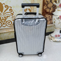 Suitcase cover protective sleeve transparent pvc suitcase dust cover pull bar case waterproof 20 inch protective cover 28 crate
