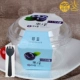 Sản phẩm mới cho con bú bánh mousse pudding kem cốc vuông tròn vỉ vỉ với thẻ đặt hộp trái cây tươi vỏ bọc thẻ căn cước