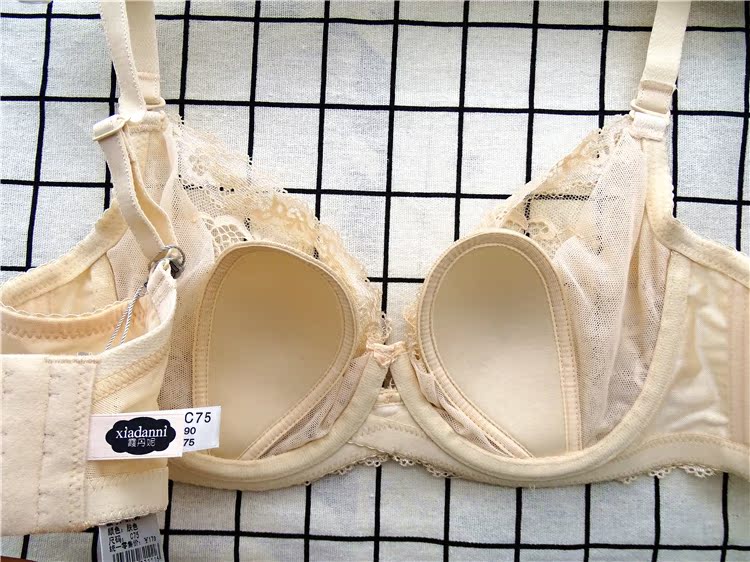 Xia Danni Hot Bán chính hãng Olive C Cup Đồ lót Sexy Big vú Bộ sưu tập bên có thể điều chỉnh Bộ sưu tập phụ nữ áo ngực 87479 - Áo ngực không dây quần lót bầu