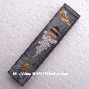 Old Hu Kaiwen emblem ink block ink bar ink strip Zheng Zong Smoke Ancient Ink Chen Ink Painting ink to Saint-Mexico 8 0 2