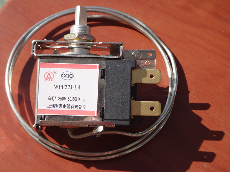 Refrigerator WPF27J-L4 Thermostat Intermediate mount Two pins Freezer temperature control Probe 45cm-3 meters