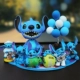 Stitch xe trang trí sáng tạo dễ thương lắc đầu Stitch phụ kiện xe hơi trang trí xe búp bê - Ô tô nội thất Accesseries