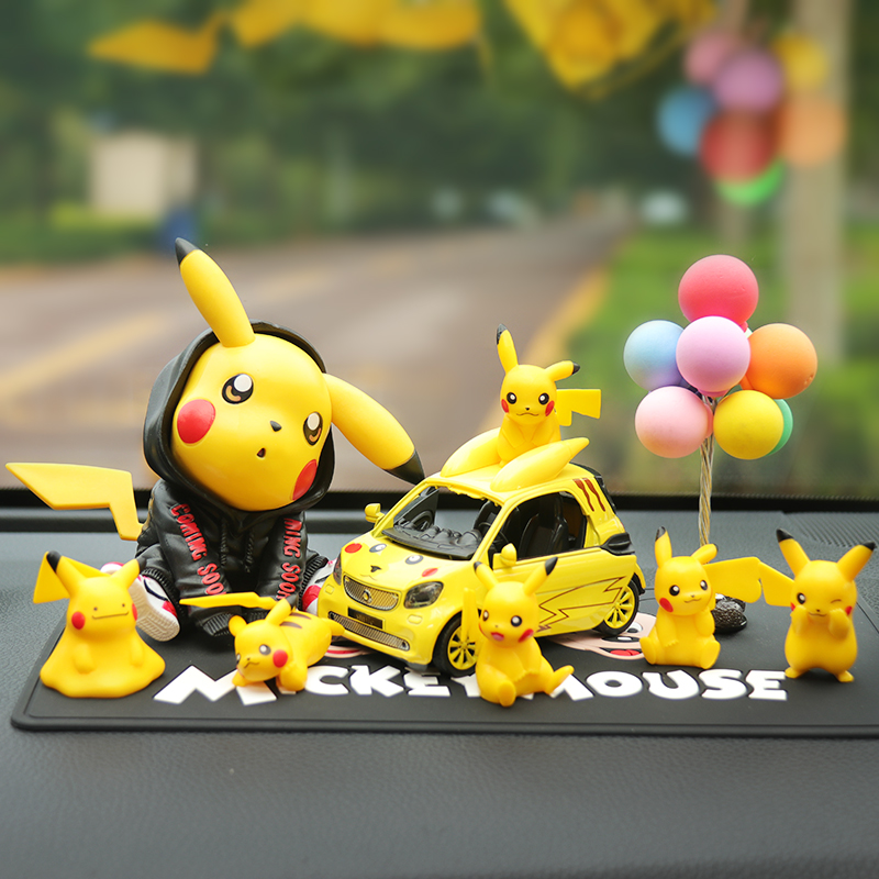 Tide brand car ornaments cartoon animation doll net red car center console ornaments model cute car interior decorations - Taobao