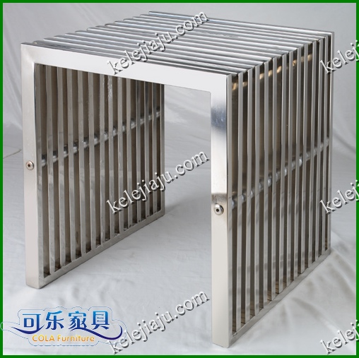 CL4101 14 row stainless steel bench Steel bench amici wearing a footstool changing stool