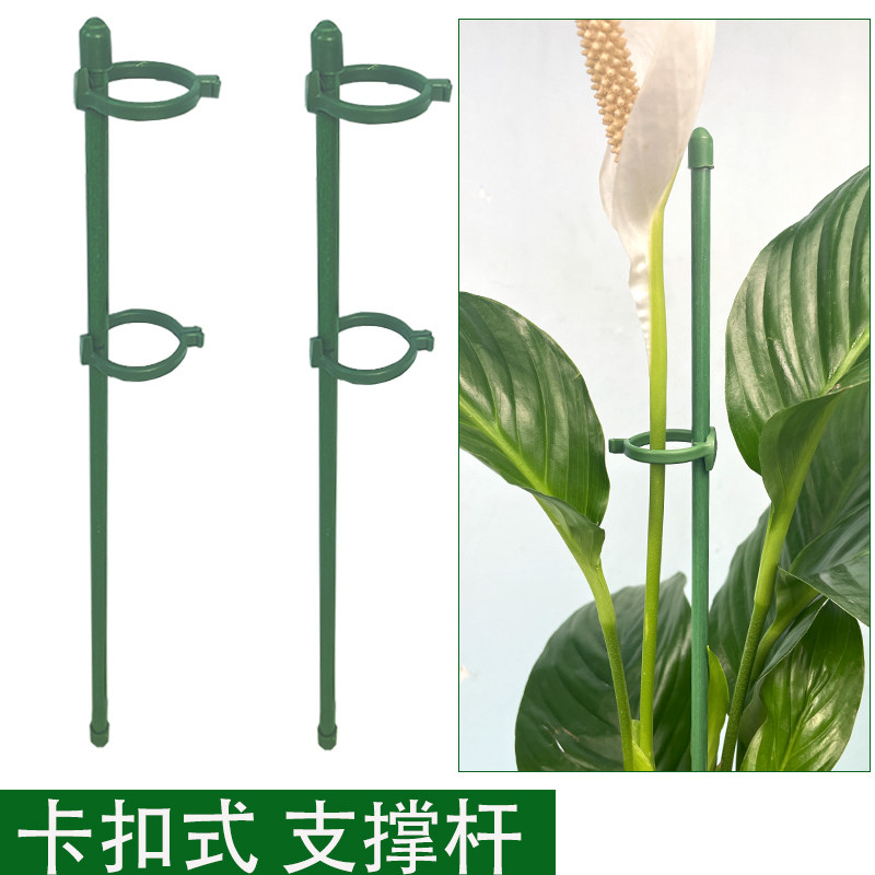 Flower Shelf Butterfly Lan Bracket Embroidered Ball Support Rod Money Tree Tortoise Back Bamboo Moon Season Climbing Vines Plant Fixed Anti-Tumbo-Taobao