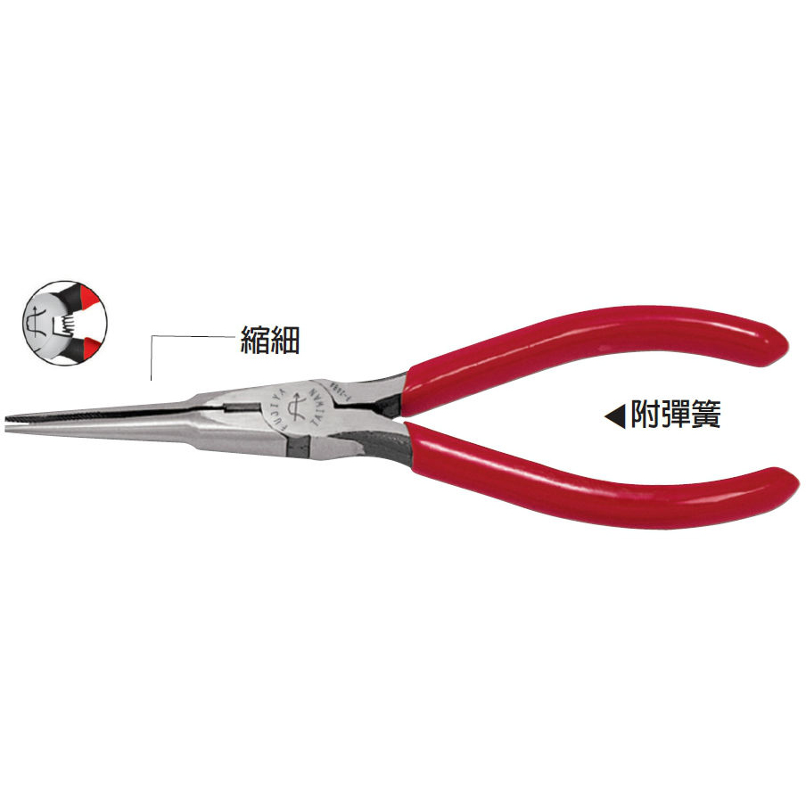 Taiwan imported original dress F-108A Fuya tools FUJIYA electronic tip pliers 6 (shrunk in fine)