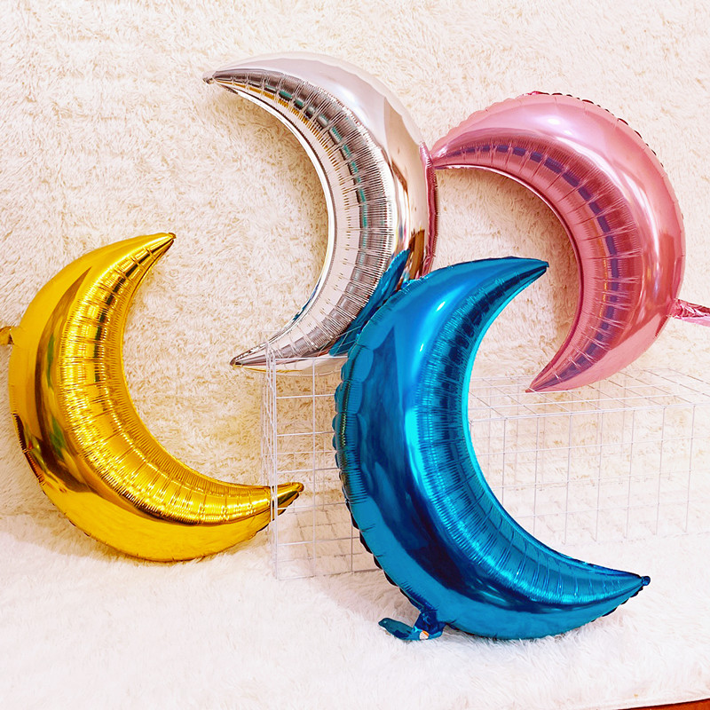 Super moon aluminum balloon Birthday party supplies Wedding wedding decoration annual meeting decoration year-old balloon dress up