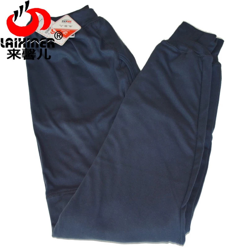 [包邮] Lai Xiner quần cotton trung niên dài đến đầu gối Quần dài thắt lưng ấm trước và quần sau 1589 các loại quần giữ nhiệt