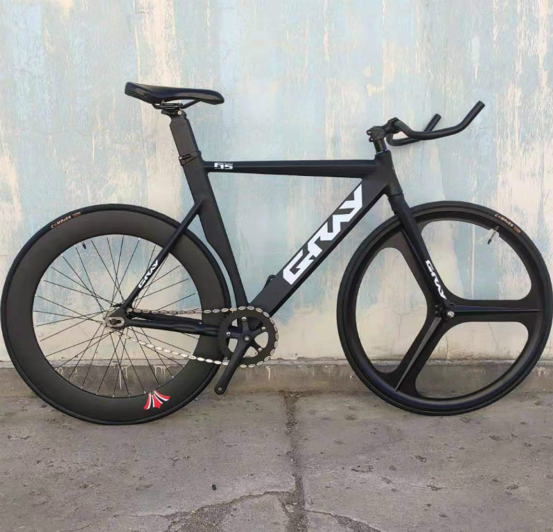 New Aluminum Alloy Fixed Gear Bicycle with Reverse Brake for Men and Women, Student Commuting Bike, Reverse Riding Venue Bike