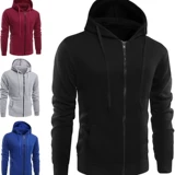 Свижая мужская капюшонная капюшона мужская куртка с капюшоном