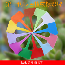 Xinnong high quality plastic fleshy label flower gardening plug meat plant name label waterproof small plug card