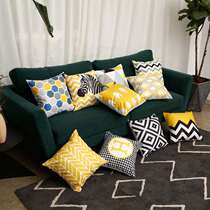 Double-sided Nordic sofa cushion lounge pillow-lean pillow without core modern luxury sample sleeper