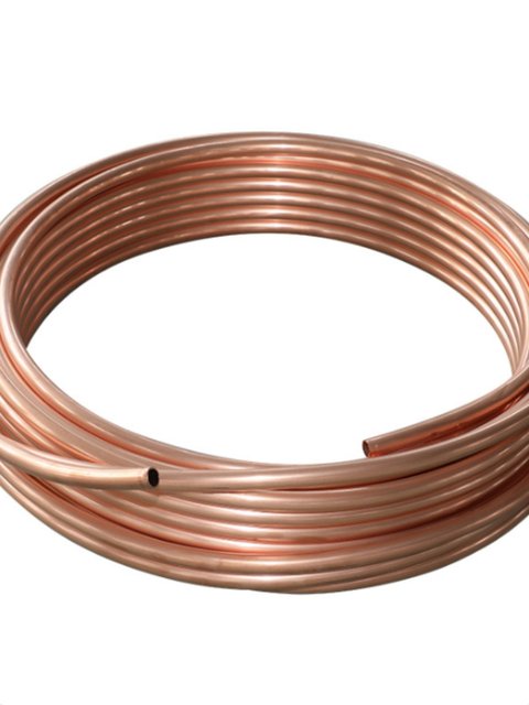 T2 Copper Coil Tube Soft Pure Copper Air Conditioning Tube Capillary Hollow Copper Tube 3 4 5 6 8 10 12 14 -28Mm