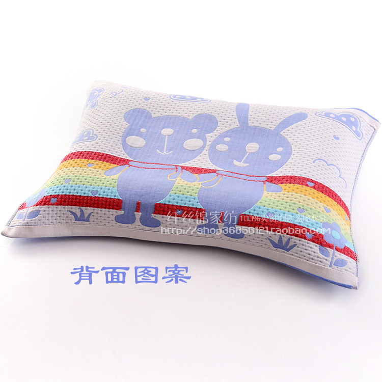 bốn đứa con lớn gối bông gạc sinh viên phim hoạt hình miễn phí vận chuyển một cặp váy làm gối 40X60 - Khăn gối vỏ gối anime