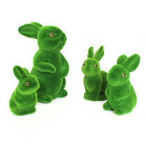 Wedding forest props Rabbit ornaments Lawn wedding reception area decoration Stage decoration props window decoration