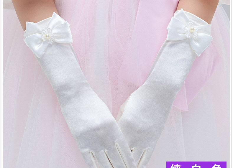 Gants pour fille en satin - Ref 2150442 Image 56