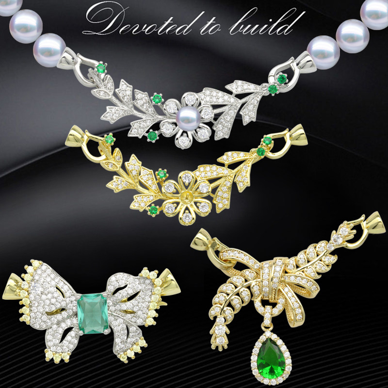 Necklace Necklace With Pearls of pearl Chain Clasp Luxury Delicately Decorated with Bride Diy Accessories Butterfly New 14k Package Gold