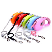 Dog traction rope anti - skid rubber automatic scaling tractor walking dog rope pet traction rope