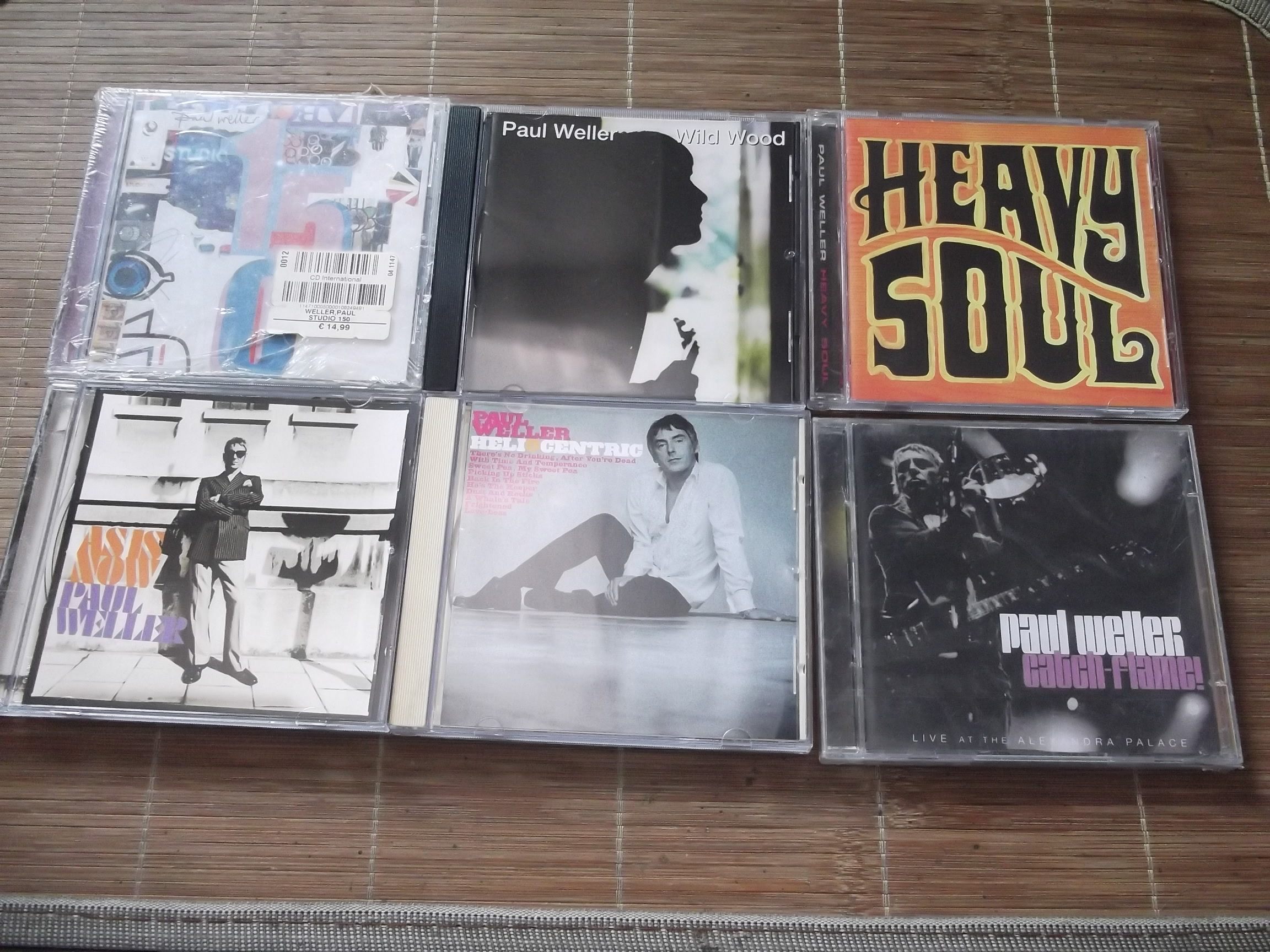 Британский РОК-певец ПОЛ УЭЛЛЕР (PAUL WELLER) 6 листов с основной фотографией на 7CD Изображение 1