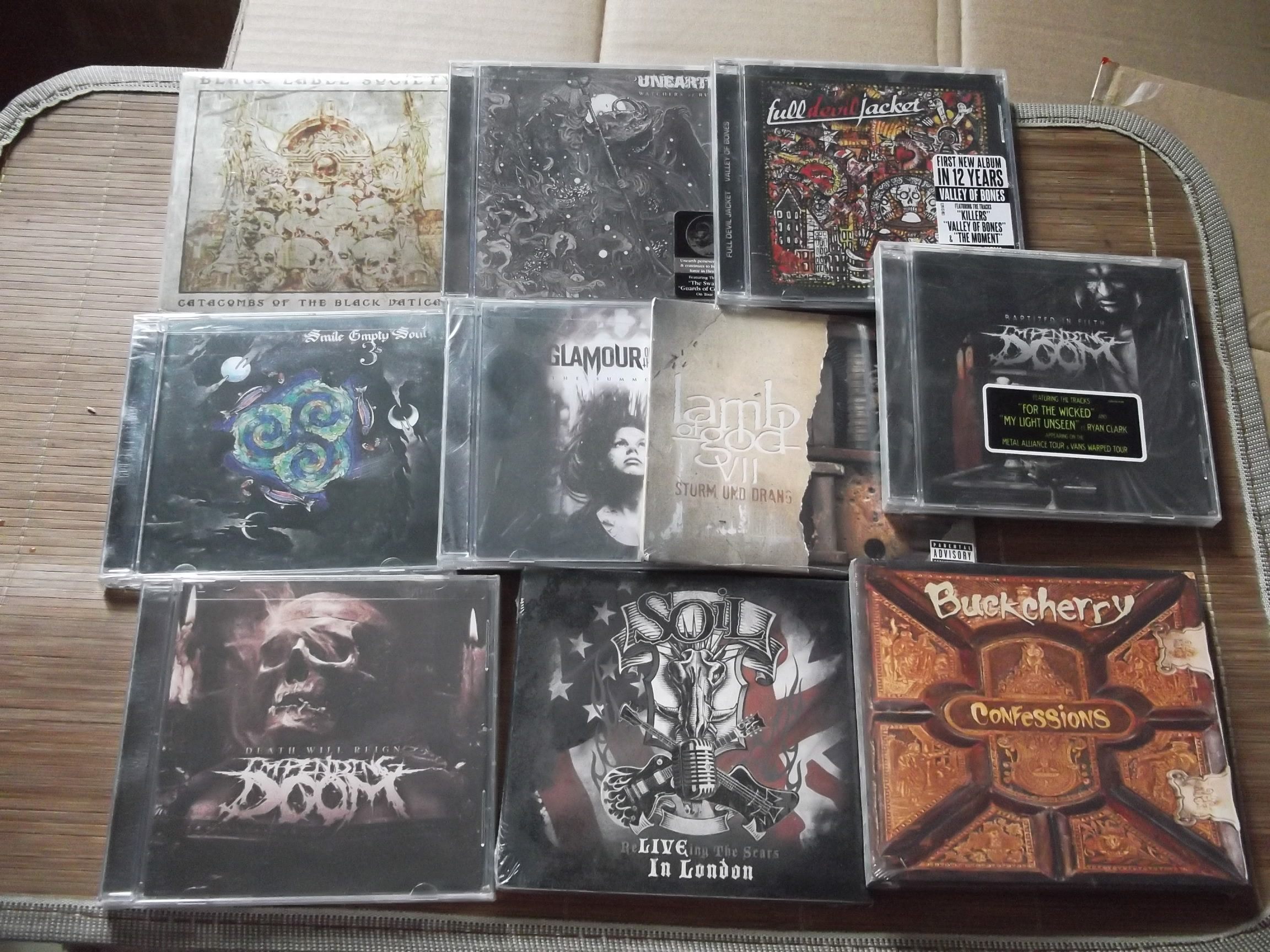 Металлический камень 10 листов с 11CD совершенно новый Изображение 1