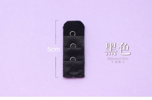 Áo ngực mở rộng khóa dài, tăng trưởng thấp hơn, khóa thoải mái, móc, phụ kiện đồ lót, khóa mở rộng, hai hoặc ba hàng khóa đồ lót hàng hiệu