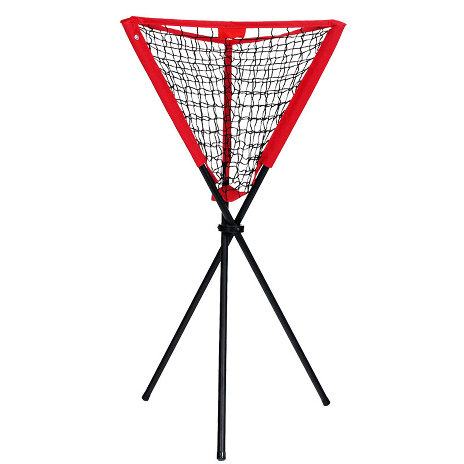 Baseball Ball Collector Simple Portable Ball Collection Baseball Softball Ball Net Pocket Triangular Ball Collection Rack