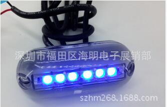 LED underwater lamp 12V underwater lamp waterproof pool light water view underwater spotlight Yacht Marine Accessories