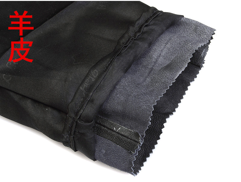 Pantalon cuir homme droit Première couche de daim pour hiver - Ref 1476899 Image 63