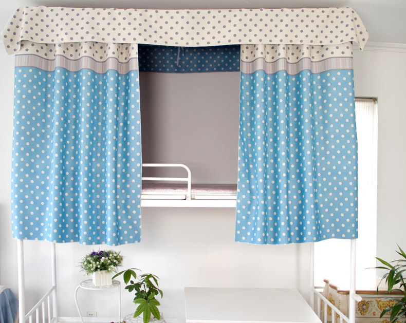 Tầng màn ngủ ký túc xá Mantle lan hai mặt in Matt rèm cửa màn phòng ngủ [gặp] - Bed Skirts & Valances rèm vải giường