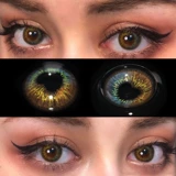 Новый коэффициент красоты продукта тщательно бросает размером 13,8 мм коричневый коричневый коричневый, естественно, бросает ai jingnian -год и бросает женскую k