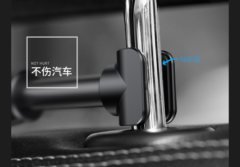 Lần nghĩ lại chỗ giữ xe tựa đầu phổ xe phía sau ghế sau hỗ trợ với một điện thoại di động tablet giữ ipad - Phụ kiện điện thoại trong ô tô kẹp điện thoại