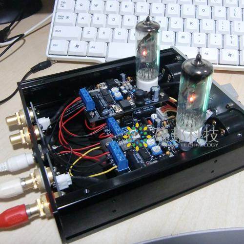 Music level indicator vacuum tube 6E2 cat's eye DB meter bridge VU meter level meter All aluminum CD-ROM drive main case