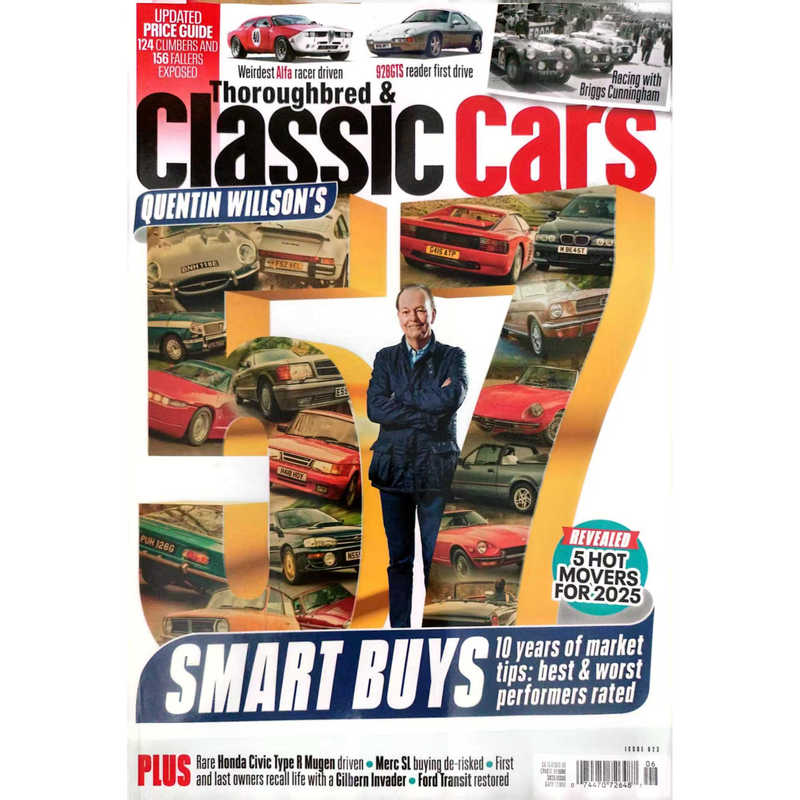 Multiple Issues Available Classic Cars Magazine, British Edition, January to December 2025