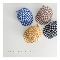 Korean Version Infant Hat Spring Autumn Thin cotton Duck Tongue Cap Korea Baby Soft Eater Beach BEACH BASEBALL CAP TIDE