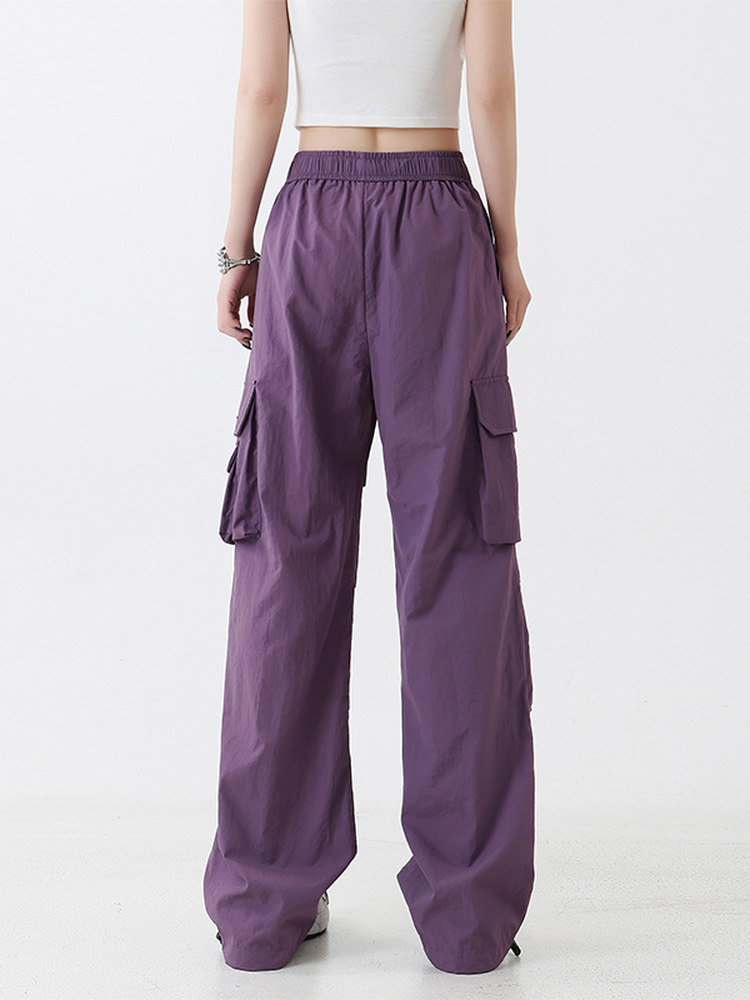 Spring and Autumn Mountain Series Outdoor Waterproof Windproof Quick-Dry Pants for Women, Slimming Casual Workwear Pants for Petite Women, Hiking Pants