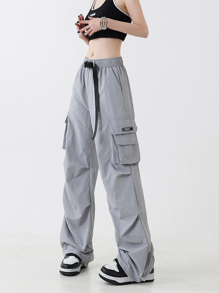 Spring and Autumn Mountain Series Outdoor Waterproof Windproof Quick-Dry Pants for Women, Slimming Casual Workwear Pants for Petite Women, Hiking Pants