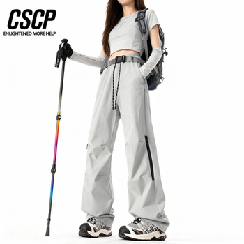 Autumn and Winter Outdoor Work Pants, Fleece-Lined, Thickened, Warm, Waterproof, Windproof, Casual, Loose-Fitting, Hiking, Mountaineering, and Cycling Pants