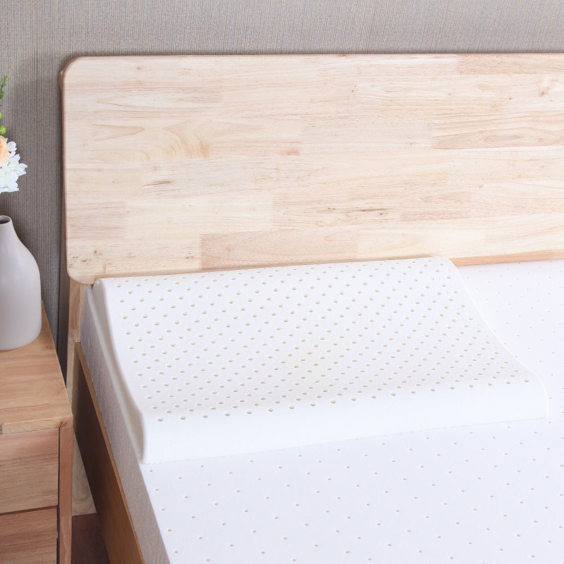 Thai latex pillows single low flat ultra-thin pillow core single adult natural rubber short pillows protect the cervical spine