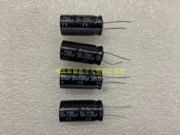 Electrolytic Capacitor 50V3300Uf 50V3300Uf Size 18*35mm High-Quality Aluminum Electrolytic Capacitor with Direct Plug-In