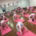 Trẻ em nhảy khiêu vũ mat yoga mat chống trượt mở rộng dày người mới bắt đầu tập thể dục mini cô gái thảm sàn nhỏ áo gym nữ Yoga