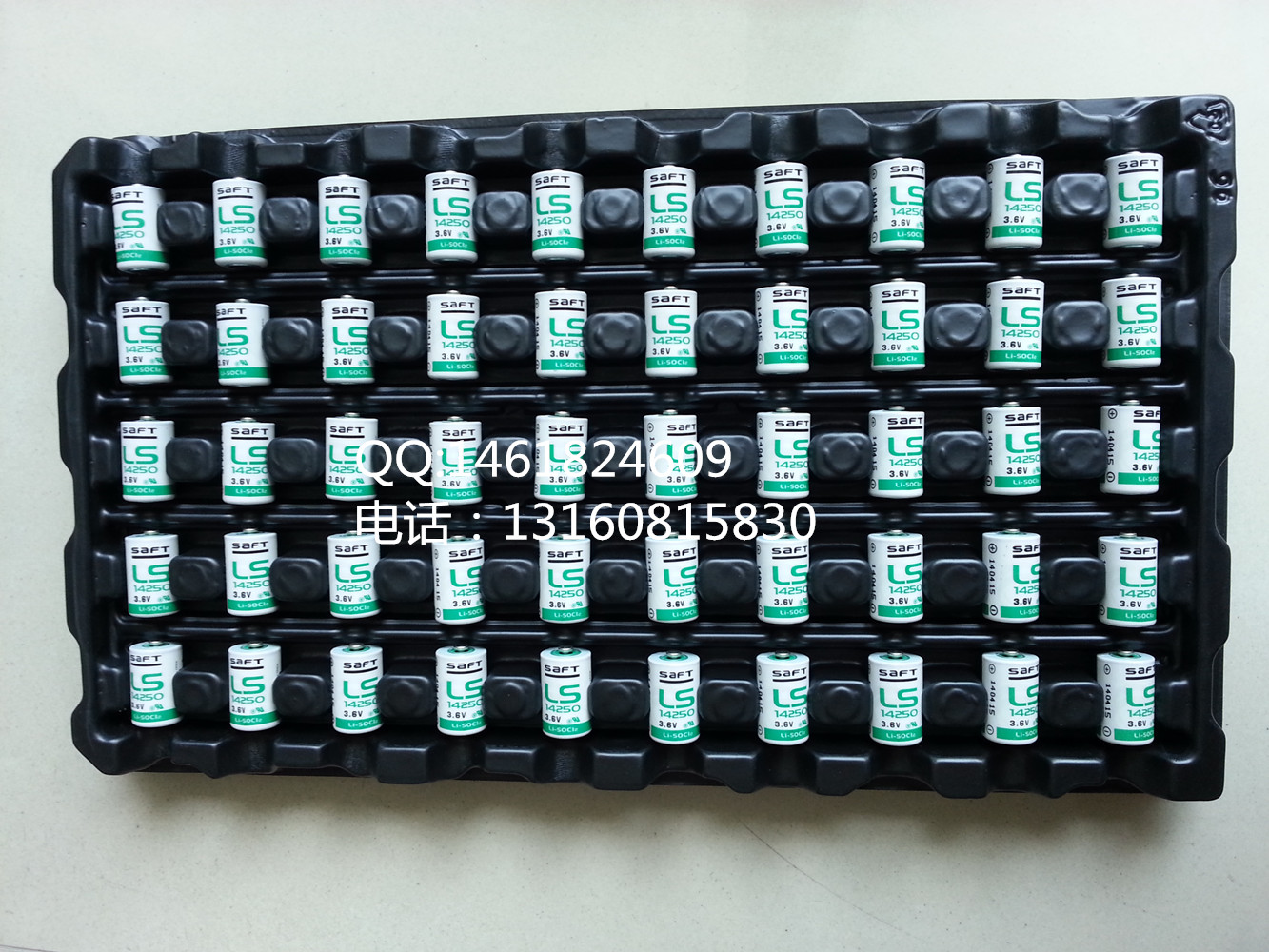 Original dress SAFT handsome Ford LS14250 3 6V PLC Lithium battery 1 2AA can be with welding feet 