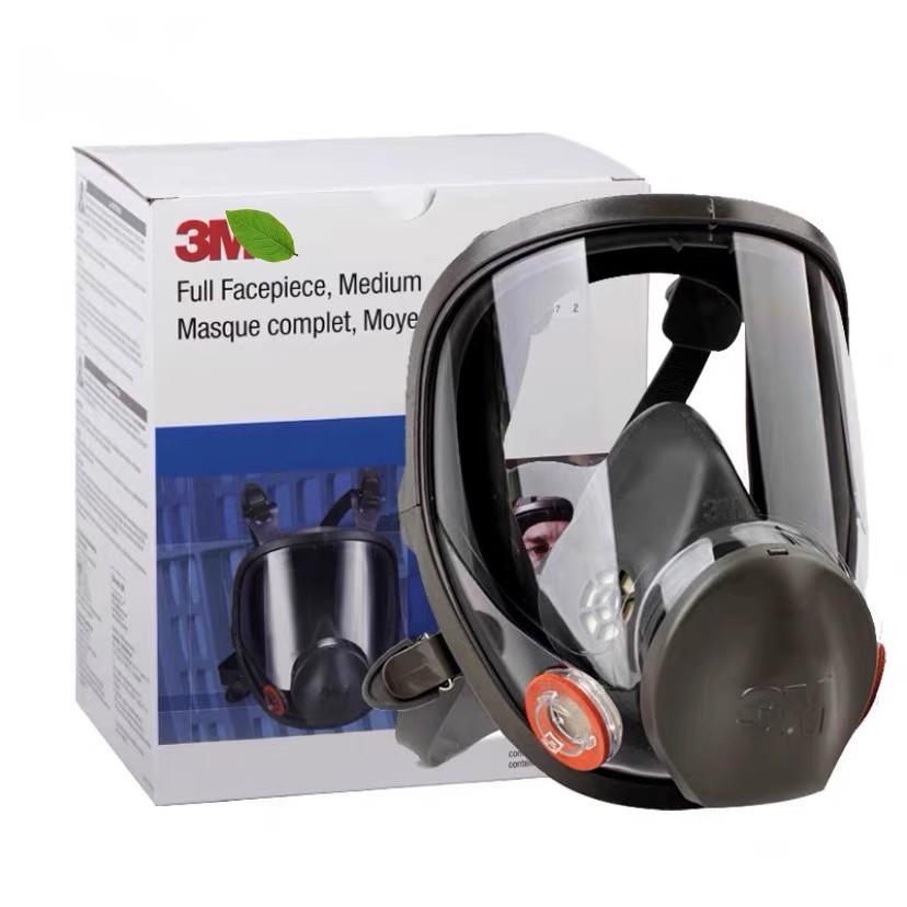 3M6800 Anti-gas mask Full cover Spray Paint Special Dust Formaldehyde Ammonia Gas Chemical Pesticide Paint Protective Mask-Taobao
