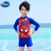 Áo tắm cho trẻ em Disney Áo bé trai Xiêm dài tay áo chống nắng cho bé trai Áo tắm bé trai - Bộ đồ bơi của Kid Bộ đồ bơi của Kid