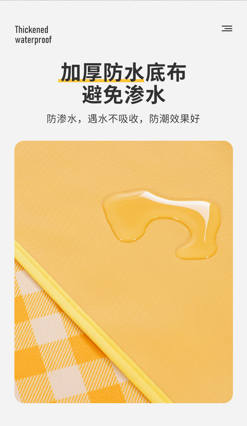防水防潮易清洗，贵人鸟 户外露营加厚耐磨野餐垫地垫 多规格 14.9元起包邮 值值值-买手聚集的地方
